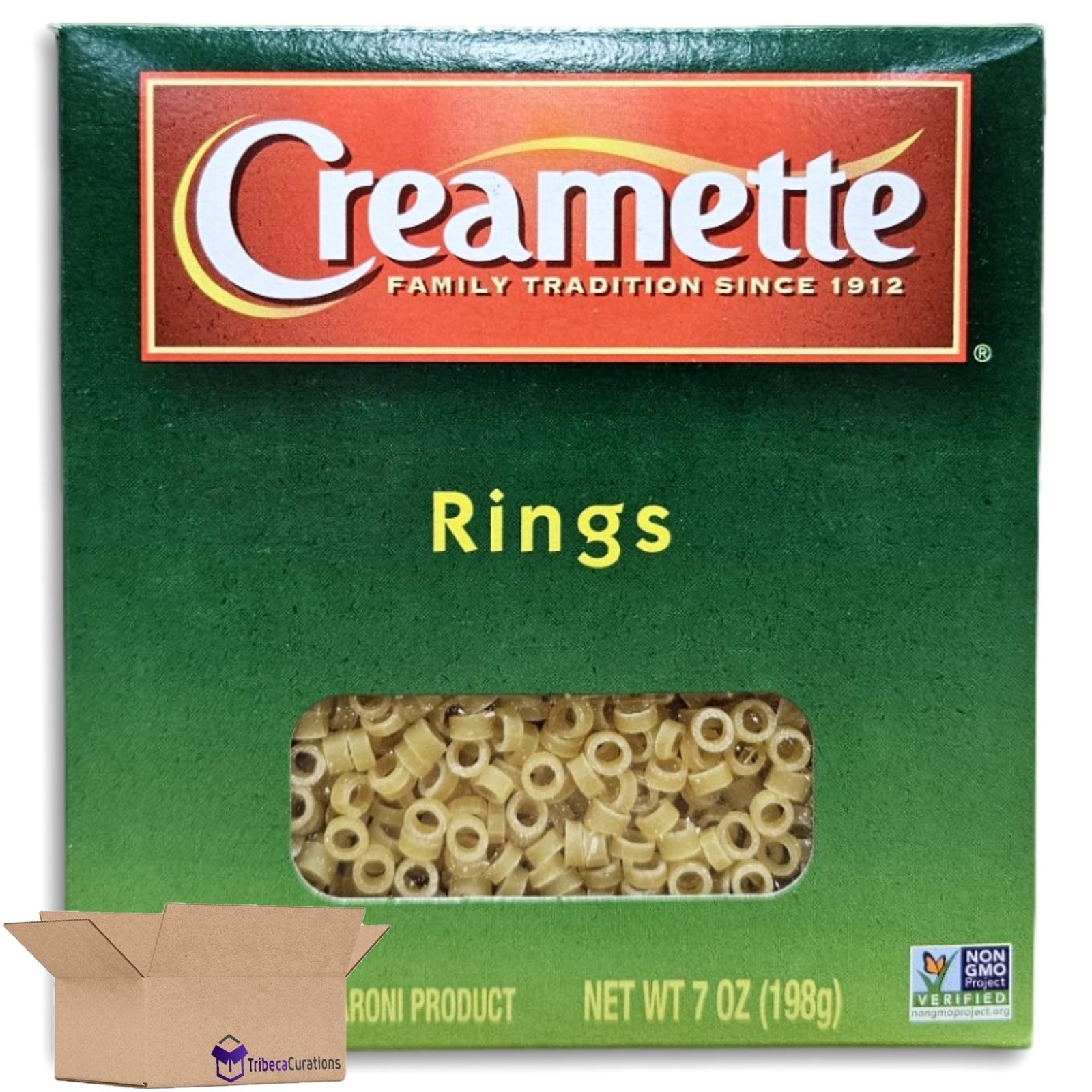 Creamette Creamette Small Rings Pasta Value Pack   7 Ounce | Pack of 6