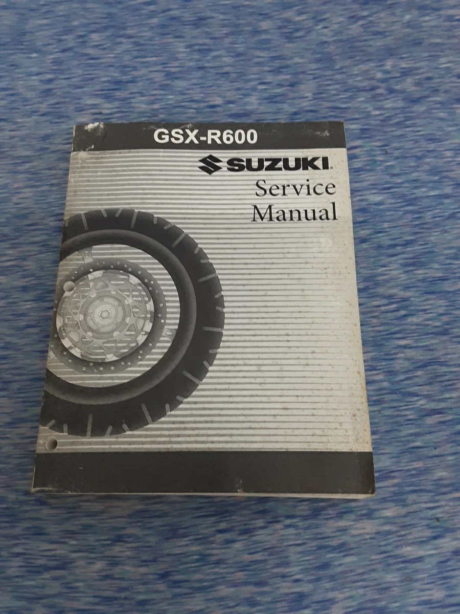 GSXR600 Suzuki Motorcycle Repair Manuals & Literature for sale | eBay