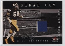 2001 Fleer Genuine Final Cut Jerseys LC Greenwood a8r