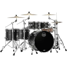 Mapex Saturn Studioease 5-Piece Shell Pack w/22" Bass Drum Satin Blk Refurbished