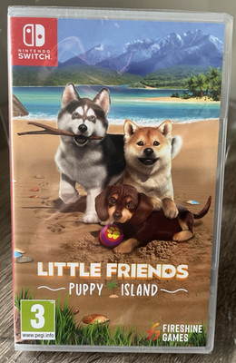 Little Friends Puppy Island Nintendo Switch Brandneu & Versiegelt Schneller Versand UK