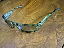 Spy Optic Sunglasses Clint - Rare Green Clear Frames, Gradient Mirror Lens