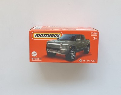 Rivian R1T  Electro Truck  17/100 **** Matchbox Power Grabs BOX 978E 1:64