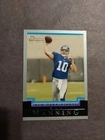 2004 Bowman Eli Manning Rookie Card #111 New York Giants