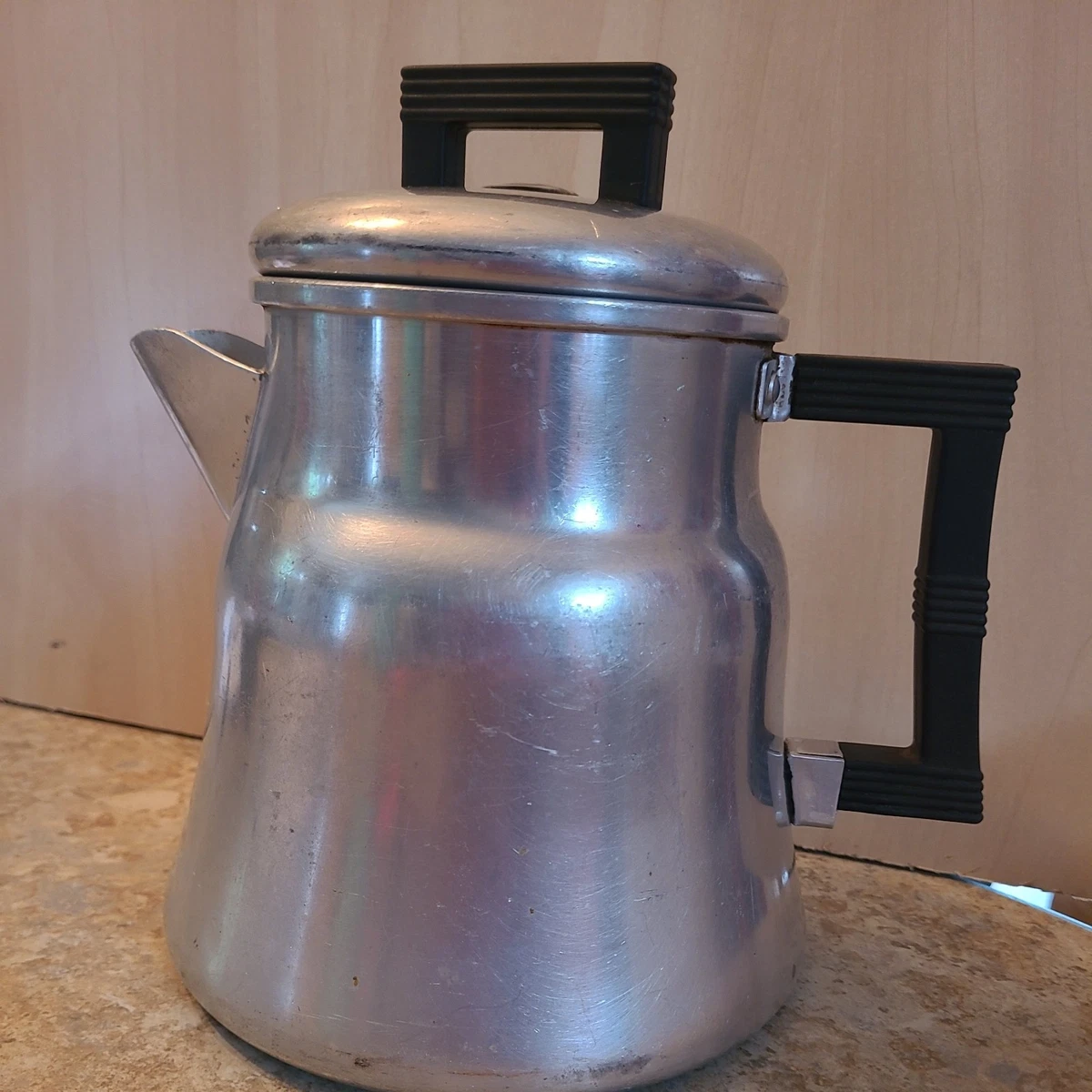 新品未使用　ビンテージ品　アメリカ製ウェアーエバー社のコーヒーポット #956 Wear Ever Coffee Pot In Collectible Coffee Makers for sale | eBay