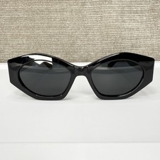 Sojos Polarized Sunglasses Retro Hexagonal Black SJ2307 54-19-140 Geometric