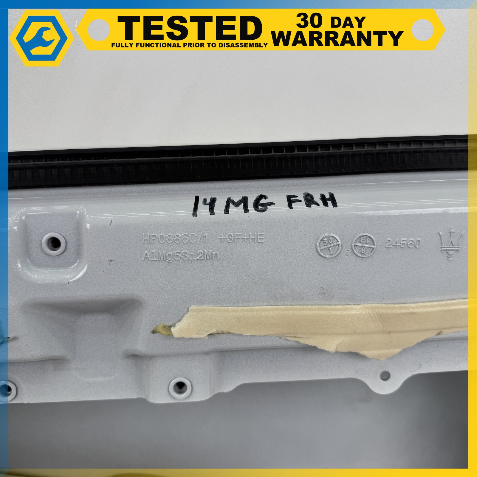 Maserati Ghibli 2014-2017 FRONT+RIGHT Door shell