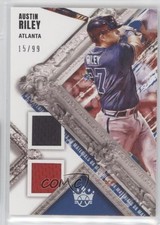 2022 Panini Diamond Kings DK Materials Holo Silver 15/99 Austin Riley 0wn0