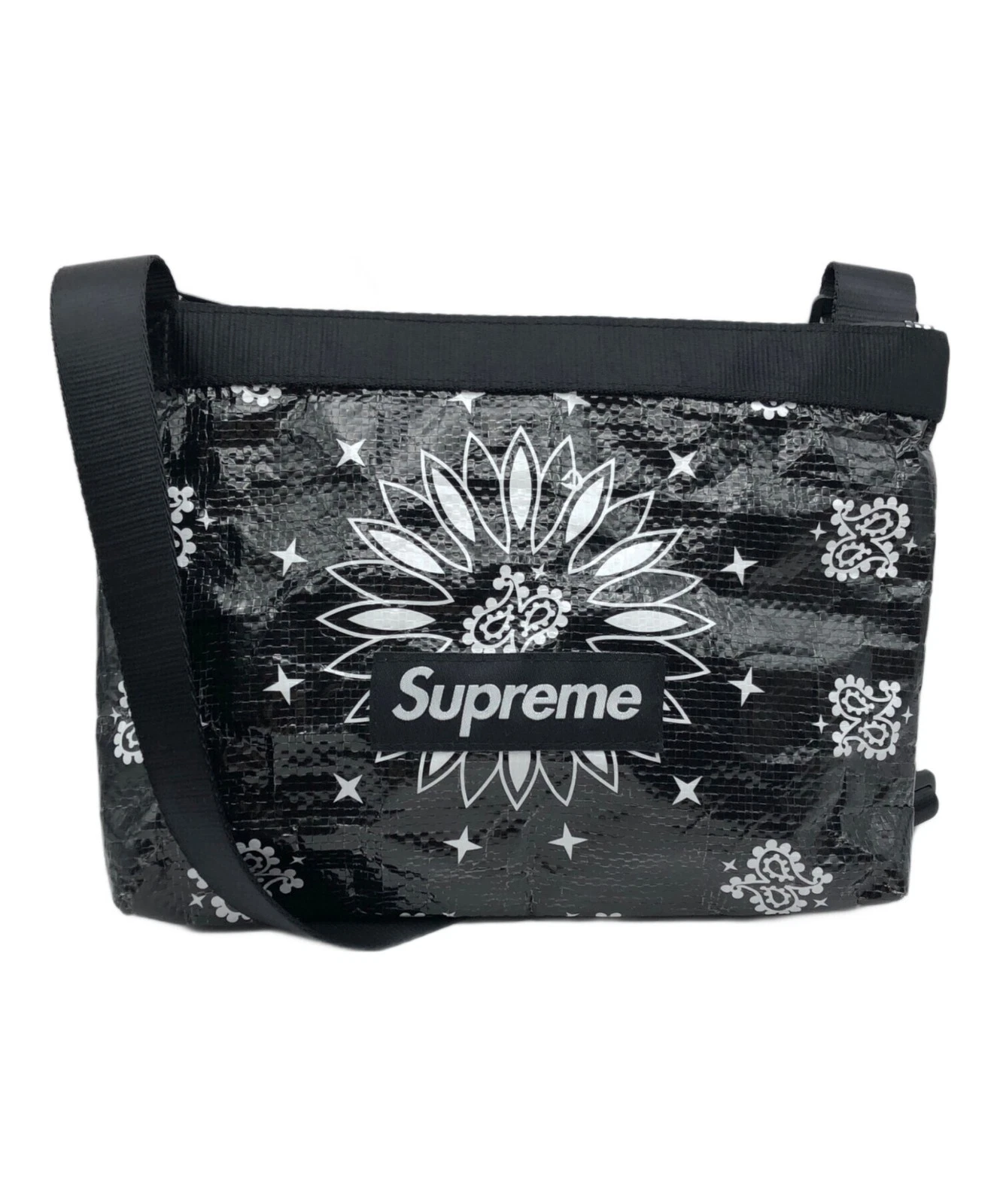 SAC LATÉRAL PIÈGE BANDANA SUPRÊME noir