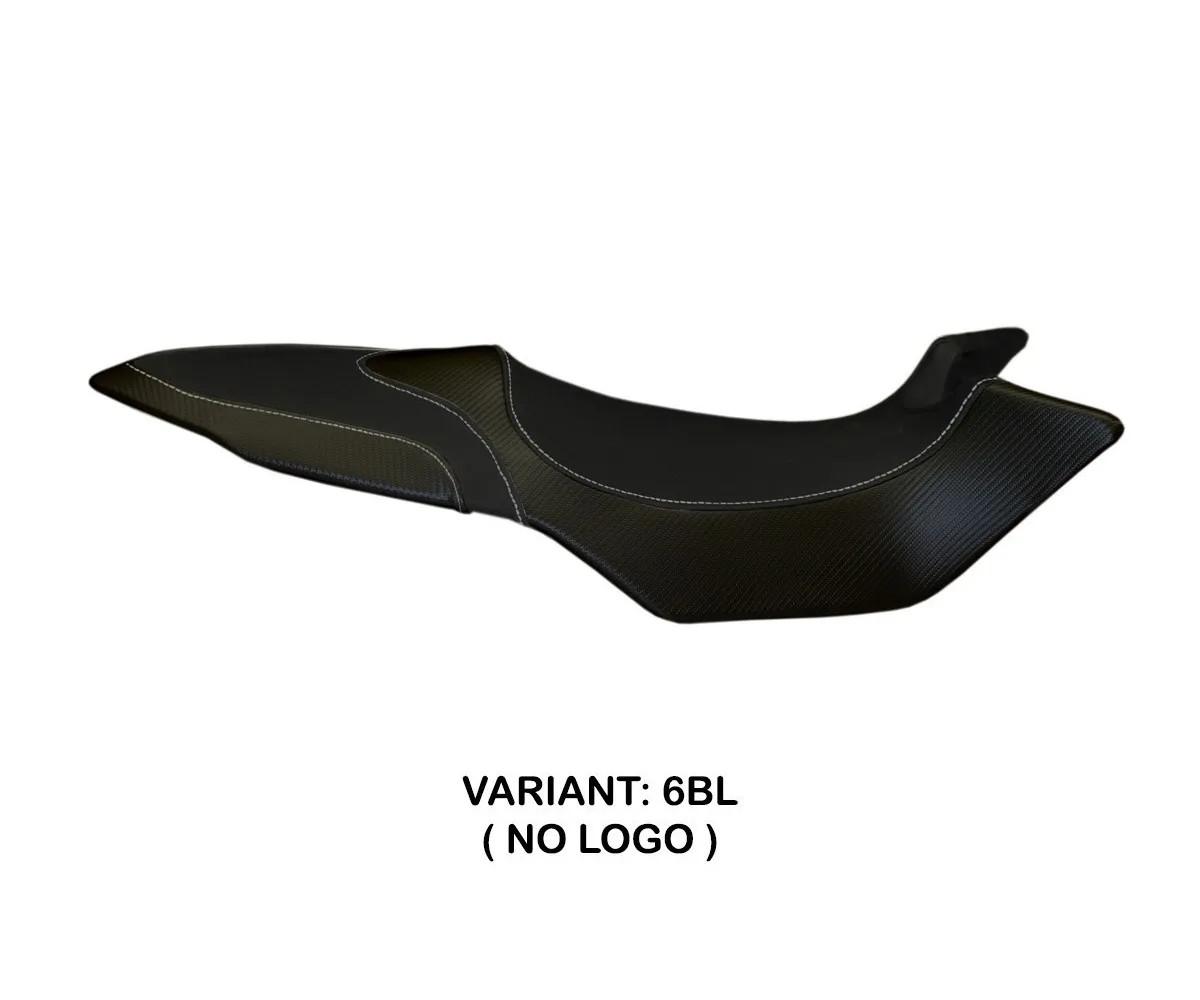 Seat saddle cover Biella 2 Black (BL) TPZ MV AGUSTA BRUTALE 675 2012 2015 oI