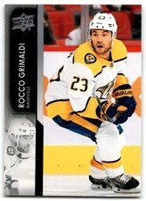 2021-22 Upper Deck Rocco Grimaldi Nashville Predators #354