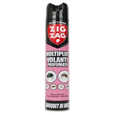 ZIG ZAG MULTIPLUS VOLATILI INSETTICIDA PROFUMATO 500ML BOUQUET DI ROSE