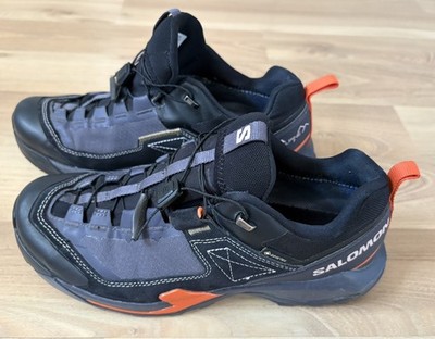 Salomon Womens X Ultra Alpine Gore-Tex Approachschuhe, schwarz/orange Gr. 40