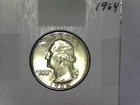 1964, Washington Quarter-AU+