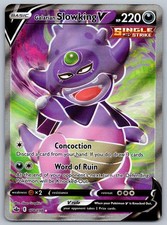 Galarian Slowking V (Full Art) Holo Ultra Rare SWSH06: Chilling Reign 178/198 NM on eBay