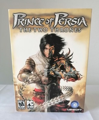Prince of Persia: The Two Thrones (PC, 2005) CIB w/ Slipcase & Manual - 3 Disc