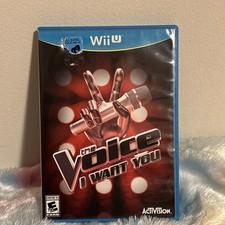 The Voice I Want You - Nintendo Wii U Video Game (Activision, 2012)