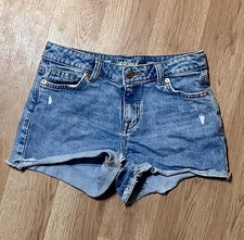 Cat Jack Girls Stretch 10/12 Shorts Adjustable Waist Shorts