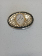 Gold Tone Belt Buckle 30 x 40 MMOpen Spot for Gem Stone