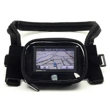 BikeTek Motorcycle Waterproof Phone SatNav/GPS Holder Motorbike Luggage Black