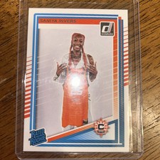 2025 Panini Donruss WNBA - Rated Rookie Saniya Rivers #92 Holo (RC)