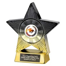 Horse Racing Superstar Award 110mm Trophy (SM5) Engraved Free