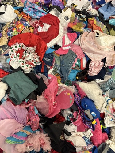 Build A Bear Clothes Lot 35 PCS *RANDOM* Bundle Boys Girls Mix Disney Marvel