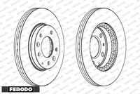 2X Bremsscheibe Ferodo DDF1278C 2 Bremsscheiben Vorderachse Vorne