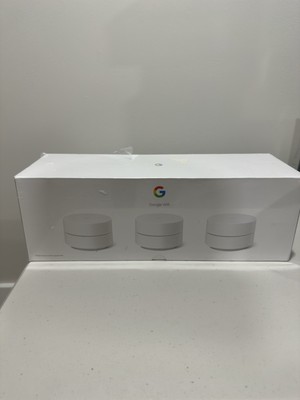 Google Whole-Home Wi-Fi Mesh Router System AC1200 Dual Band 3 Pack GJ2CQ