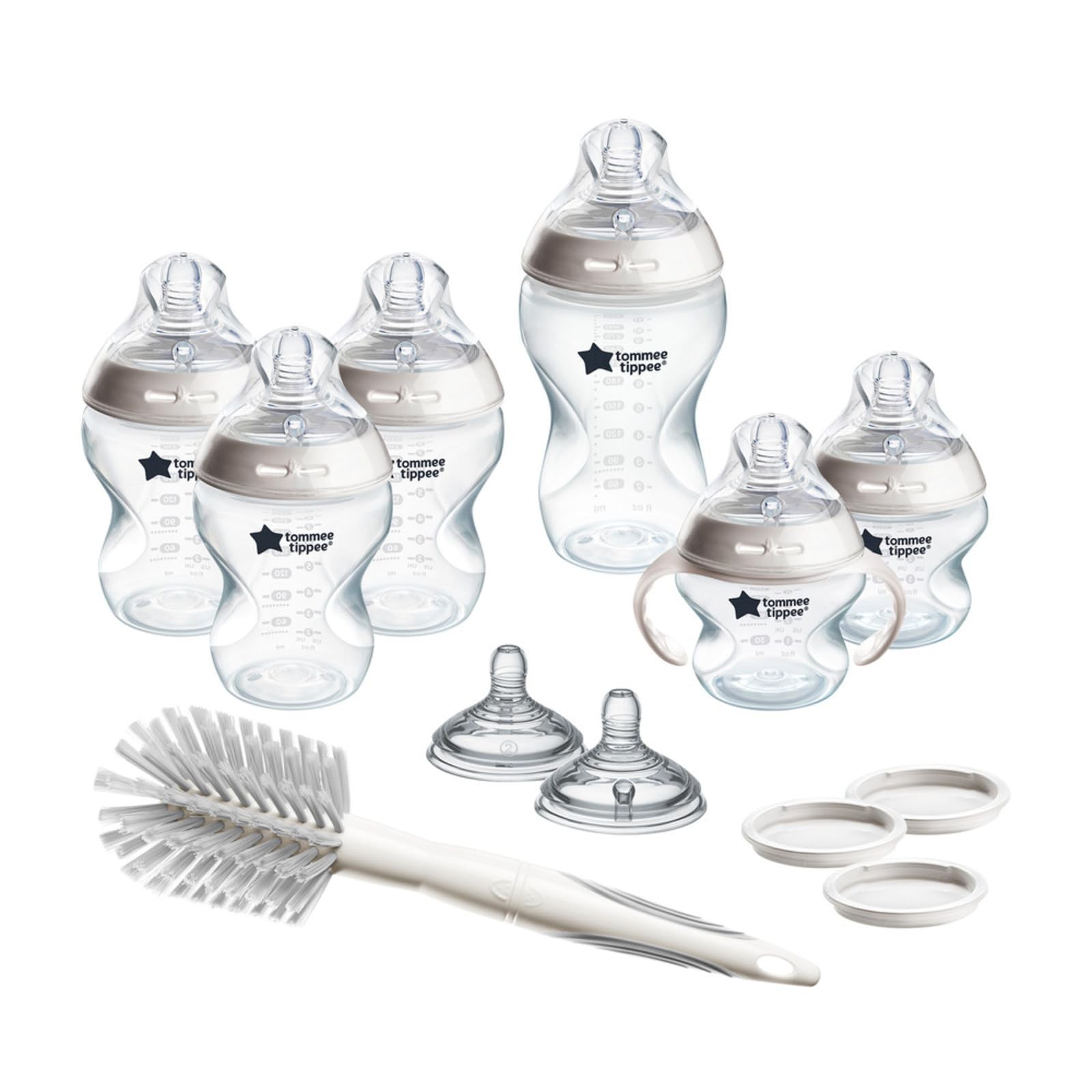 Tommee Tippee Natural Start 12 Piece BPA Free Bottle Set, Includes 2 x 5 oz,...