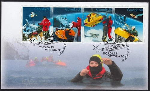 CANADA 2005 SEARCH AND RESCUE FIRST DAY COVER !! M140