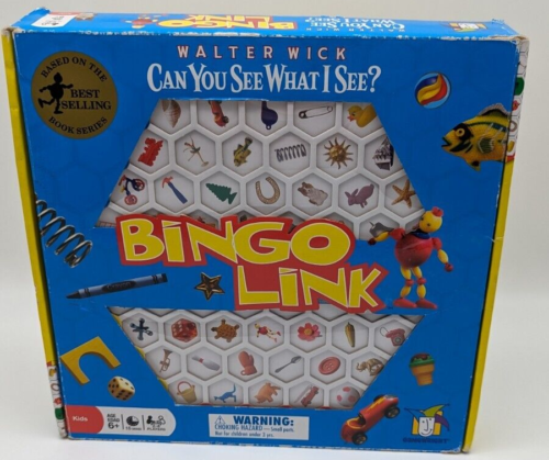 Bingo Link Board Game 2010 Walter Wick Can You See What I See? Game Kids 6+ - Picture 1 of 6