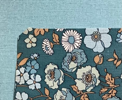 2 VTG French Wallpaper Samples Venilia Petites Fleures Multi Color