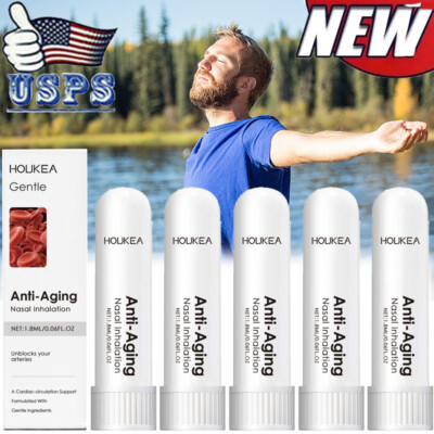 Nasal Fragrance Inhaler Reduced Ringing Clean Your Nose and Enjoy Fresh Air 5PCS