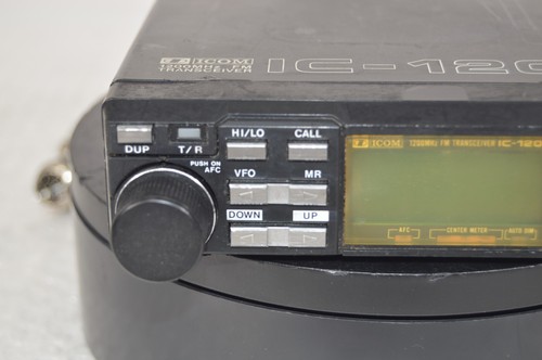 ICOM IC-1200 1200MHz UHF 10W Transceiver Mobil Schwarz Getestet Hervorragend - Bild 6 von 20