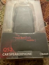 New Rocketfish Bluetooth QS2 Car Speakerphone RF-QS2 auto visor clip hands-free