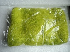 2 Tüten Sisalgras / Sisalwolle Maigrün ca. 25-30 Gramm (1)