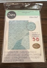 Sizzix ML Textured Impressions Embossing Folder Floral by Eileen Hull 666765