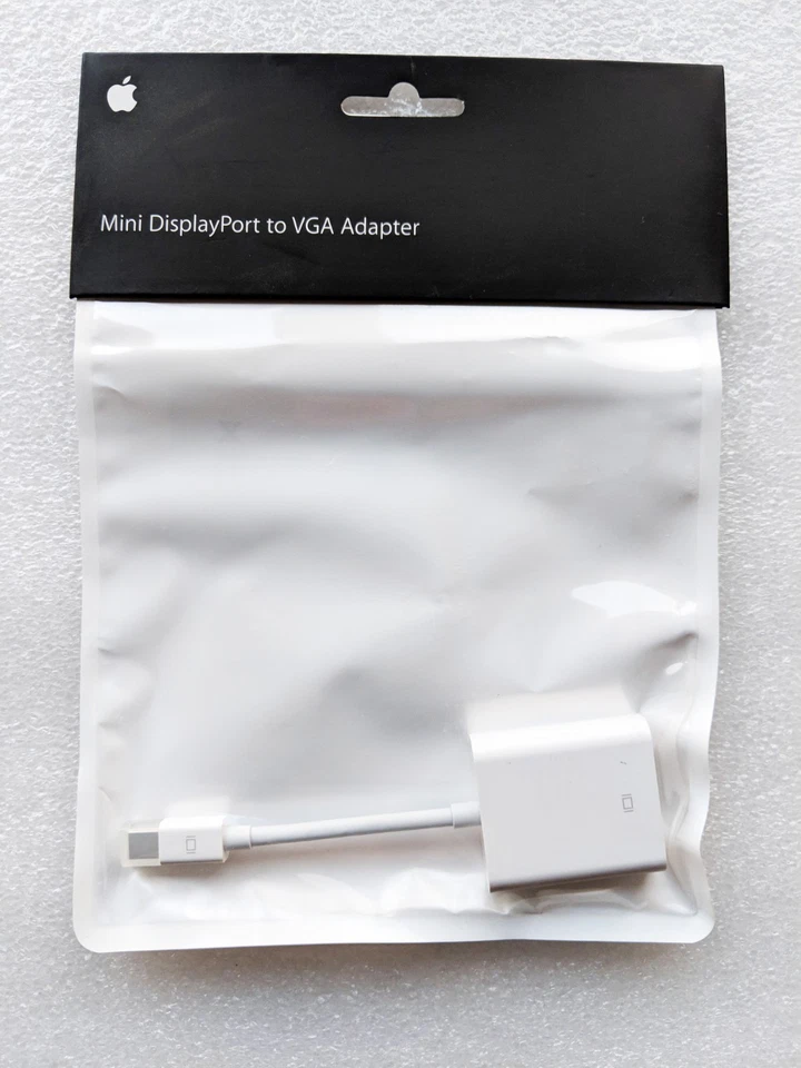 Original Apple Mini DisplayPort to VGA Adapter - MB572Z/A (NEU, OVP) - Bild 2 von 3