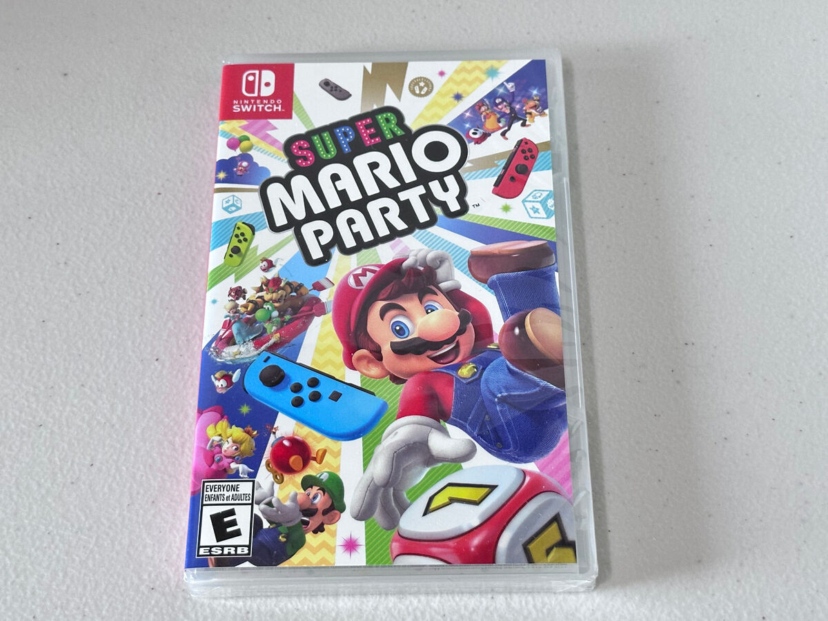 NEW! Super Mario Party (Nintendo Switch) Factory Sealed NEW! Super Mario Party (Nintendo Switch) Factory Sealed