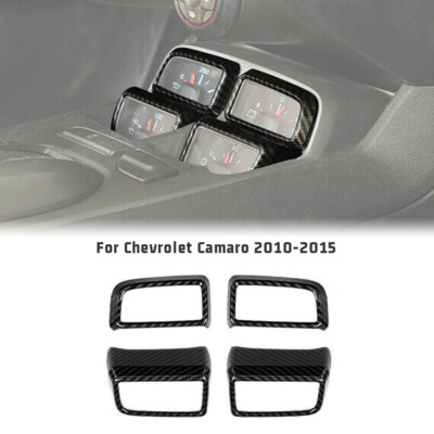2010 - 2015 Camaro Dash Instrument Cluster Gauges Bezel, Custom