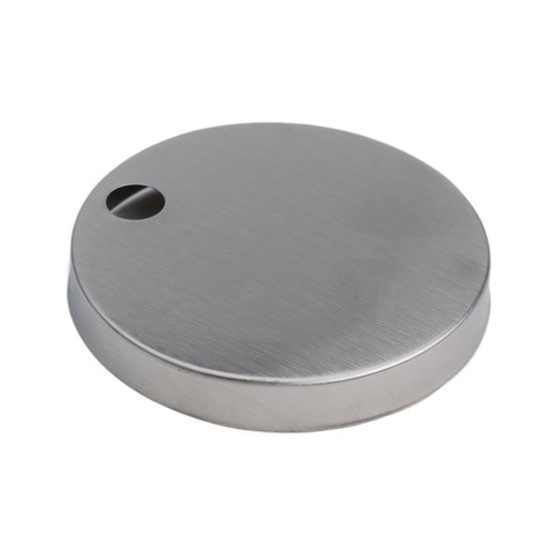 Contemporary Design Toilet Base Hinge Cover Slim Stainless Steel Pack of 2 - Picture 9 of 12