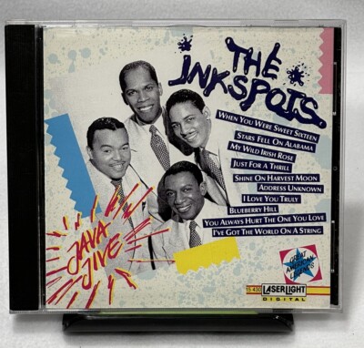 JAVA JIVE By The Ink Spots (CD, 1992, LaserLight Digital) Jazz Music Album