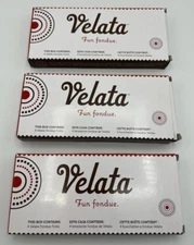 3 Sets of Velata Fondue Warmer 4 Pack Forks Scentsy Fondue 12 Forks