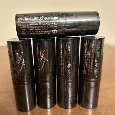 Lot Of 5 Perfectly Pink YBF Lipstick, New/Sealed, Shade Shifting Lip Colour
