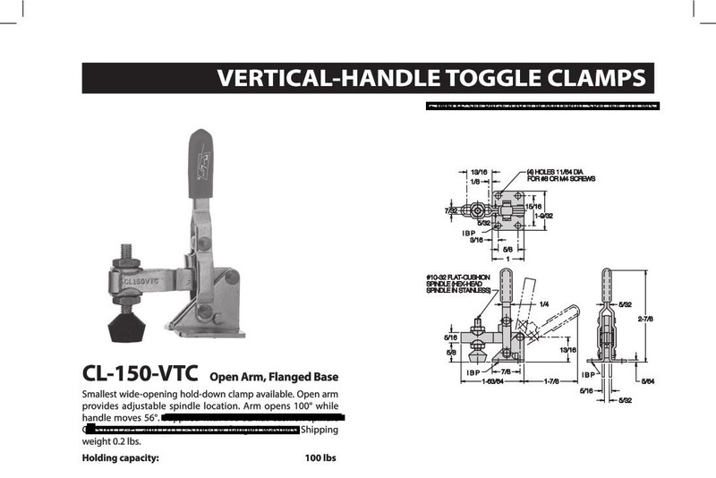 TOGGLE CLAMP