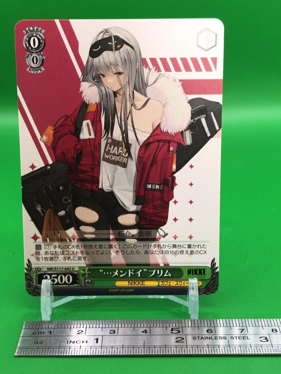 雪女Foil Frima Goddess of Victory NIKKE NIK/S117-042 U Card Weiss