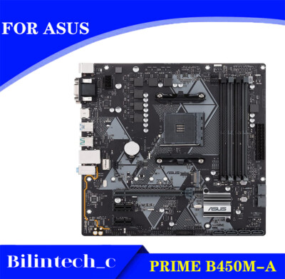 FOR ASUS PRIME B450M-A Motherboard Ryzen 3 2200G AM4 DDR4 AMD B450 