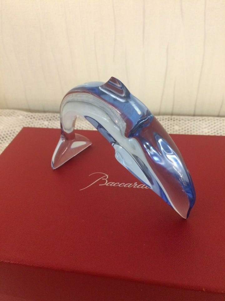 3 Dolphins Colour Blue Sky Crystal Baccarat (Price per Unit) eBay
