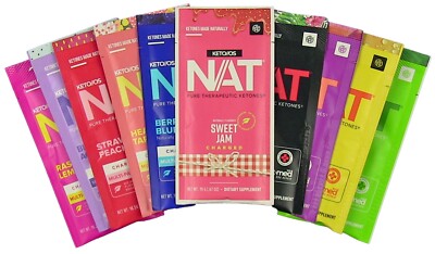 Pruvit Sweet Jam Keto OS NAT Charged Mix / Variety 10 Pack - Limited Release!